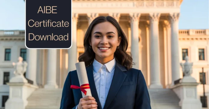 AIBE Certificate Download