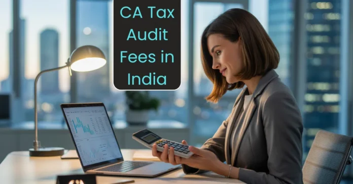 CA Tax Audit Fees in India