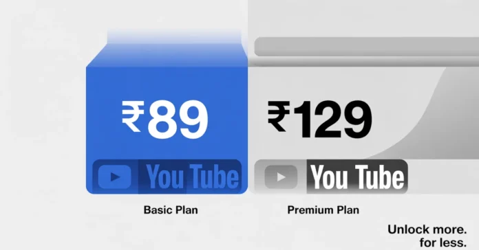 YouTube Premium Lite India