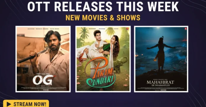 OTT releases this week